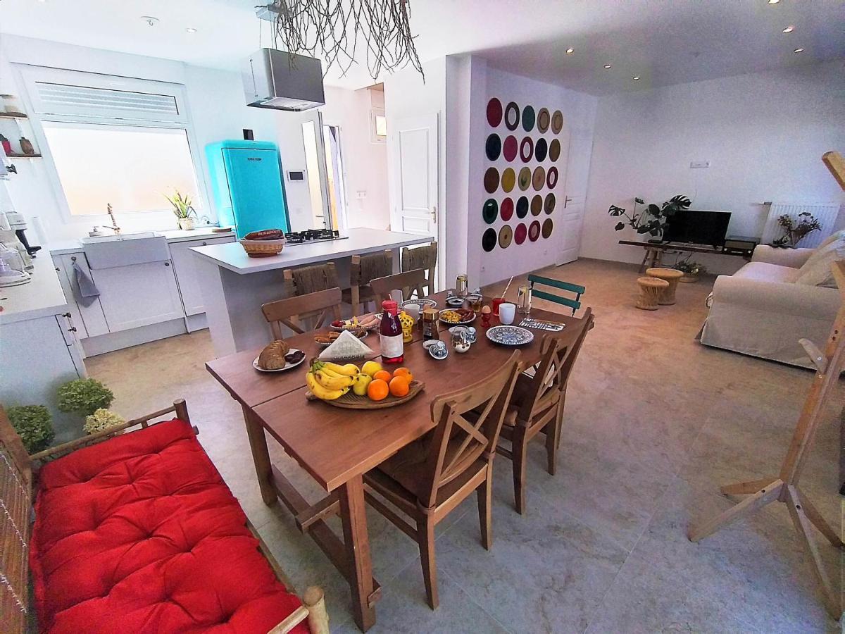 Dream Of Mediterranean House, Jacuzzi, Bbq, Delices Ensoleilles Sartrouville Eksteriør bilde